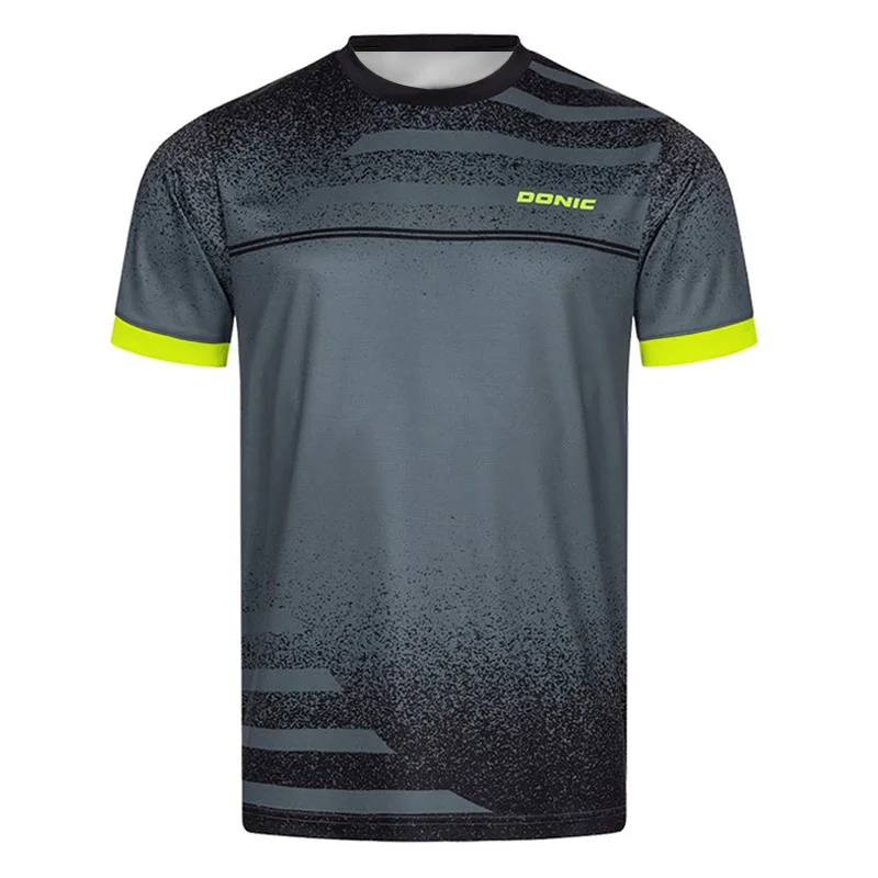 Table Tennis Jersey Butterfly - Nouveau T-shirt Homme Respirant à Manches