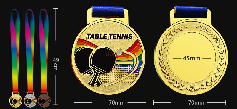 Table Tennis Championships - Médaille de football, badminton, tennis de