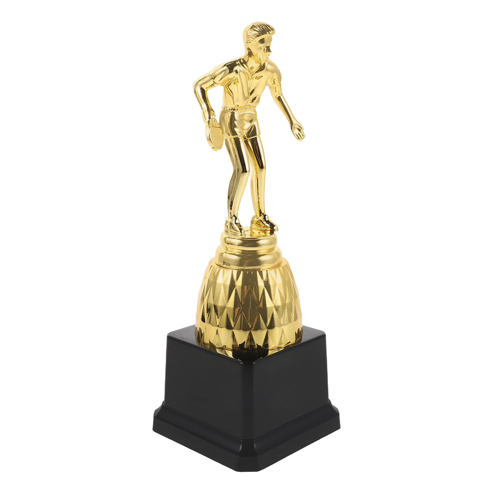 Table Tennis Championships - Trophée en plastique doré pour le