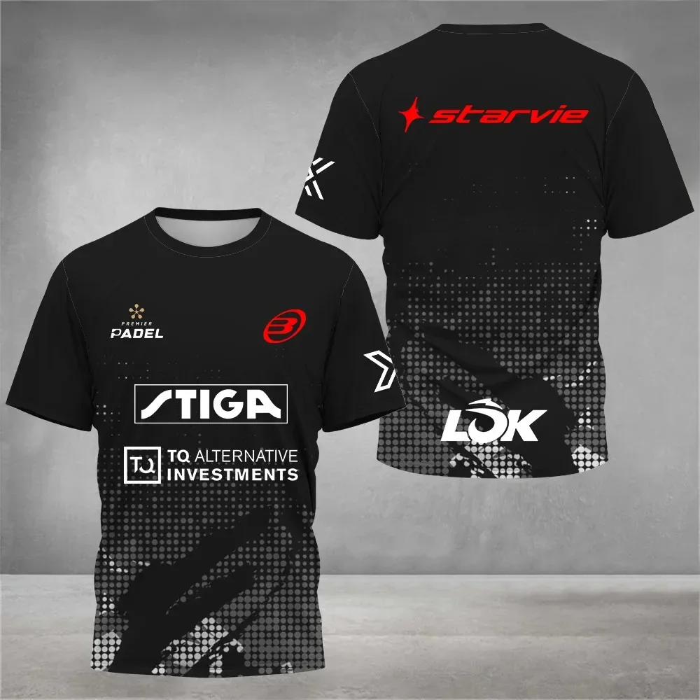Table Tennis Jersey Butterfly - T-shirt de compétition de padel multi-marques