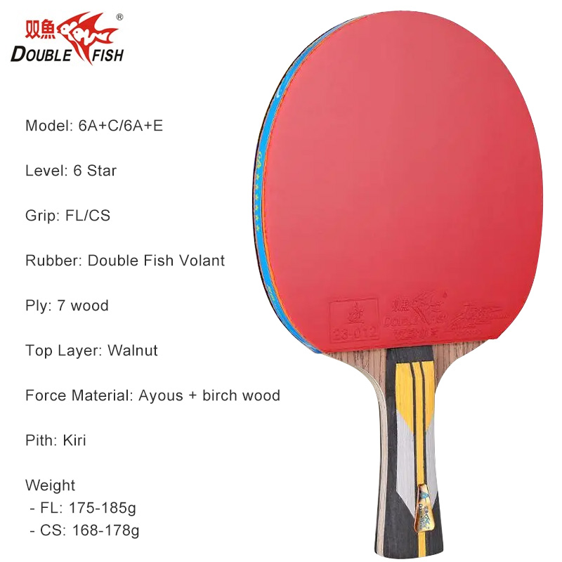 Double Fish-Raquette de tennis - Table Tennis Eleven avis et prix