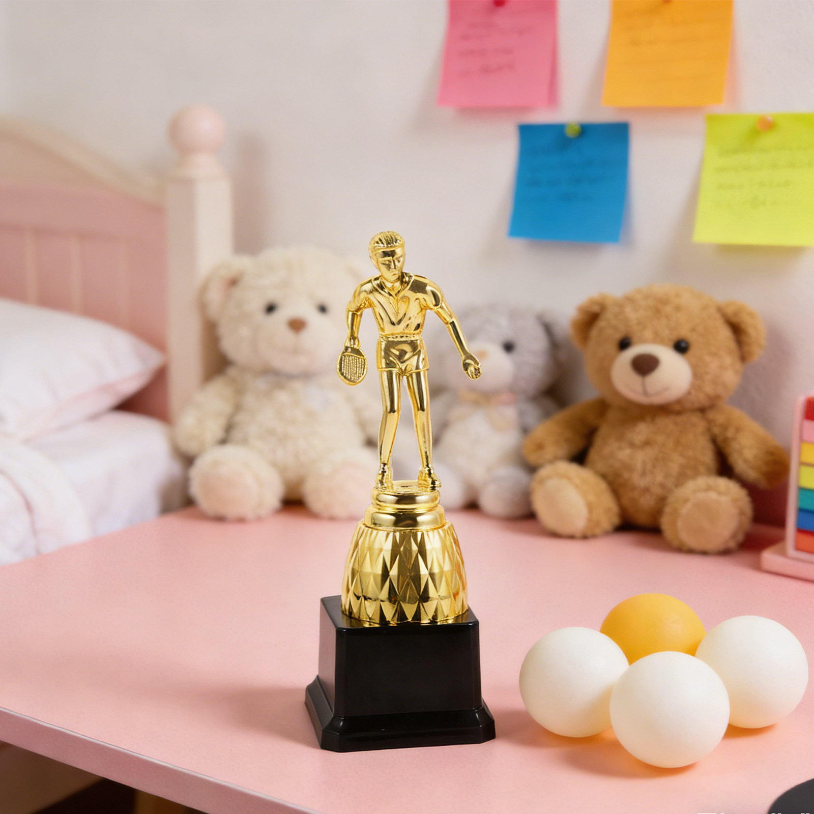 Trophée de ping-pong en plasti - Table Tennis Championships avis et prix