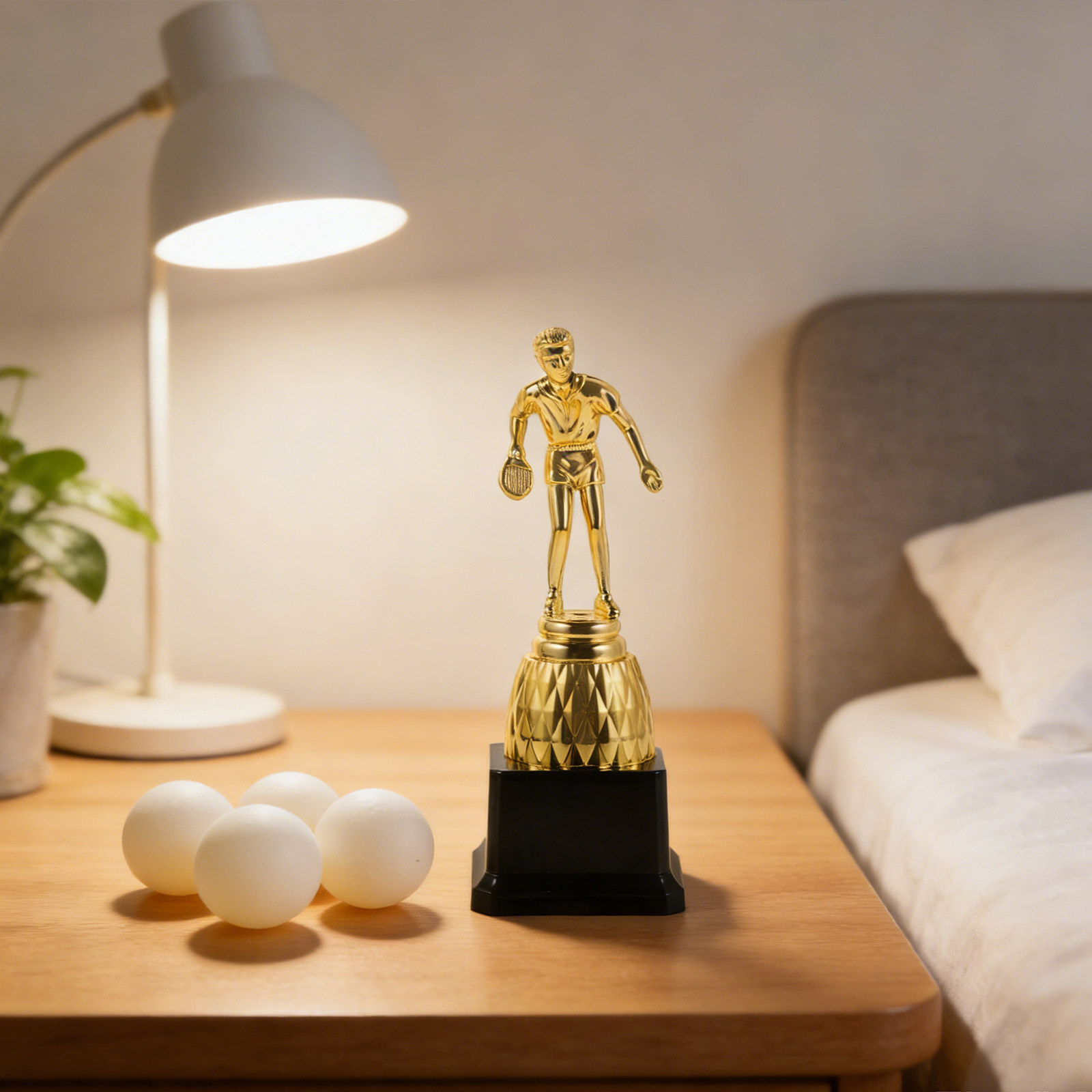 Trophée en plastique doré pour - Table Tennis Championships avis et prix