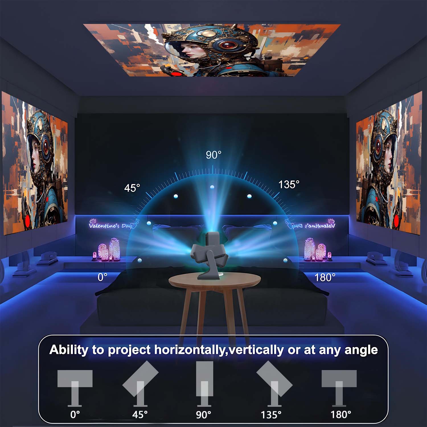 Projecteur Live pour Tennis de - Table Tennis Video avis et prix